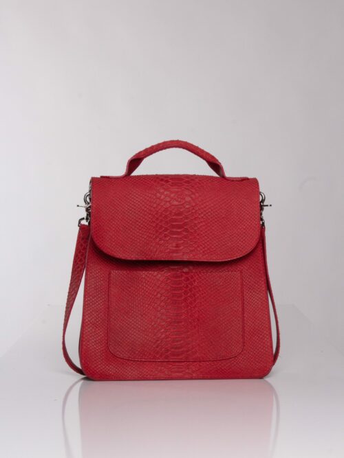 “Red leather cross bag” “cross bag”