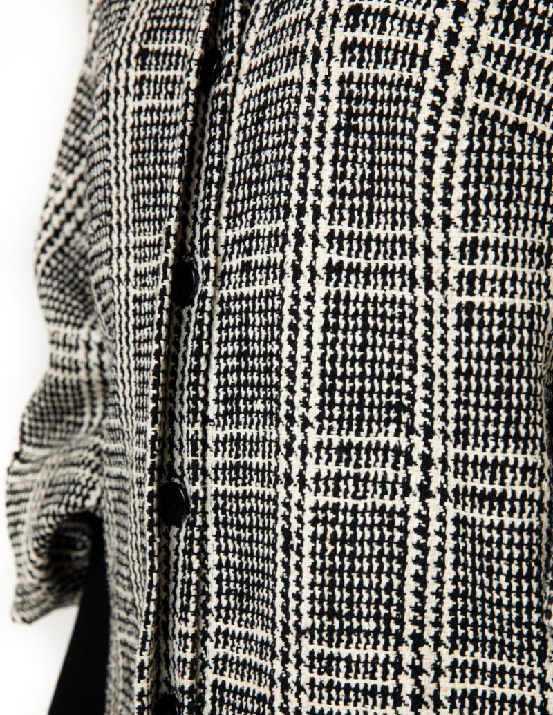 Silk Tweed Shirt Coat
