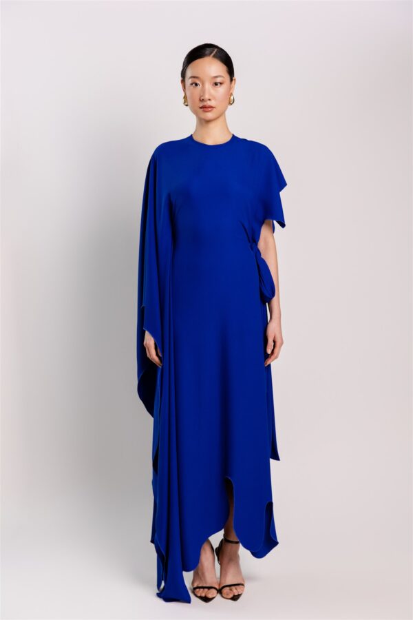 Wrap Gown – Royal Blue