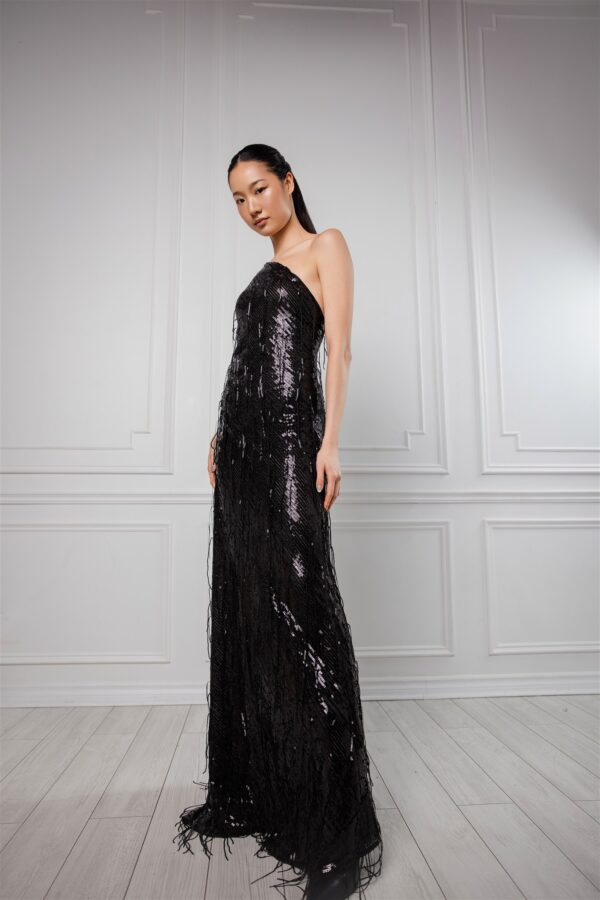 One Should Sequinned Gown - Image 2