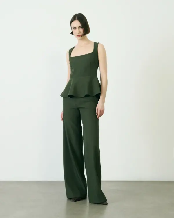 Peplum Bustier  Top